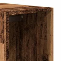 Kledingkast 30x50x200 cm bewerkt hout oud hout - thumbnail