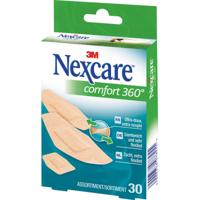3M pleister Nexcare Comfort 360° 3 formaten, pak van 30 stuks - thumbnail