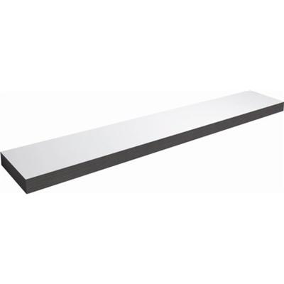 Wastafelblad Clou Match Me Rechthoek 210x38x8cm MDF Zwart Eiken/Wit Wastafelblad Clou Match Me Rechthoek 210x38x8cm MDF Zwart Eiken/Wit