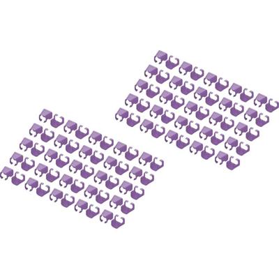 Digitus A-CC-VI A-CC-VI Gekleurde clips voor patchkabel Violet Digitus A-CC-VI A-CC-VI Gekleurde clips voor patchkabel Violet