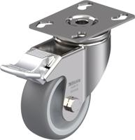 Blickle LKPXA-TPA 80G-FI Zwenkwiel met rem Wieldiameter: 80 mm Draagvermogen (max.): 100 kg 1 stuk(s) - thumbnail