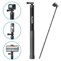 Telesin 3 meter Premium Selfie Stick voor GoPro - Carbon - thumbnail