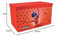 Doos Fun House Miraculous Rood 55,5 x 34,5 x 34 cm - thumbnail