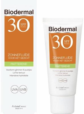 Biodermal Biodermal Sun Fluid 40ml Mattifying SPF30 Biodermal Biodermal Sun Fluid 40ml Mattifying SPF30
