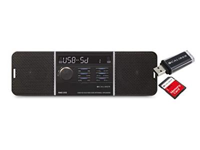 Caliber Autoradio Met Ingebouwde Speakers Fm, Sd, Usb, AUX-in - LCD-scherm - 2x 25W - Zwart - 1 Din