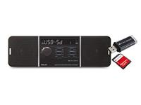 Caliber Autoradio Met Ingebouwde Speakers Fm, Sd, Usb, AUX-in - LCD-scherm - 2x 25W - Zwart - 1 Din - thumbnail