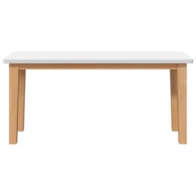 Bank 90 cm massief hout rubber Bank 90 cm massief hout rubber