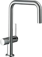 Hansgrohe Talis M54 ééngreeps keukenmengkraan U 220 met stopkraan voor vaatwasser, chroom - thumbnail