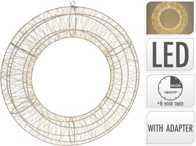 Ring 50cm 1440led warm wit - Nampook
