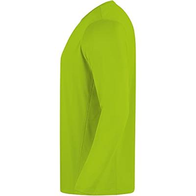 JAKO 6475K Shirt Run 2.0 Lm Kids - Fluogroen - 164
