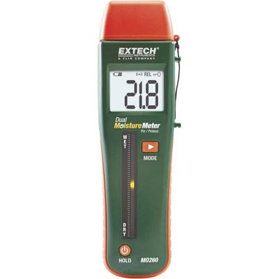 Extech MO260 Materiaalvochtmeter Meetbereik bouwvochtigheid 0 tot 99.9 %Vol. Meetbereik houtvochtigheid (bereik) 0 tot 99.9 %Vol. Extech MO260 Materiaalvochtmeter Meetbereik bouwvochtigheid 0 tot 99.9 %Vol. Meetbereik houtvochtigheid (bereik) 0 tot 99.9 %Vol.