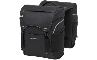 New Sportieve dubbele fietstas - r&k sports double racktime - heren - fiets - zwart