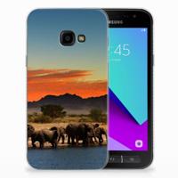 Samsung Galaxy Xcover 4 | Xcover 4s | TPU Hoesje | Olifanten - thumbnail