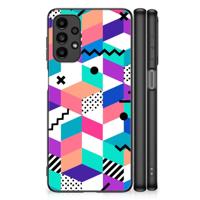 Samsung Galaxy A13 4G Backcover Blokken Kleurrijk - thumbnail