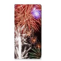 Xiaomi Redmi Note 12 Pro Plus Hippe | Standcase | Vuurwerk - thumbnail