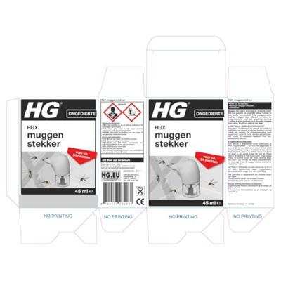 HGX muggenstekker 45ml HGX muggenstekker 45ml