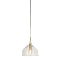 It's About Romi Hanglamp Glas Brussels Dia 20XH22Cm Transparant/Goud - thumbnail