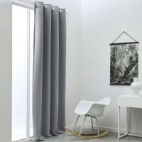 TODAY Essential Effen verduisterend gordijn - 140 x 240 cm - Staal - thumbnail
