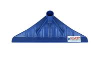 Mest en Vuil schraper blauw zonder steel - thumbnail