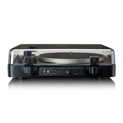 Volautomatische platenspeler met Bluetooth® transmissie en voorversterker| Zwart Volautomatische platenspeler met Bluetooth® transmissie en voorversterker| Zwart