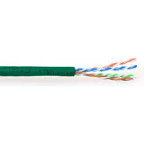 ACT CAT6 U/UTP PVC soepel patch groen 305 m