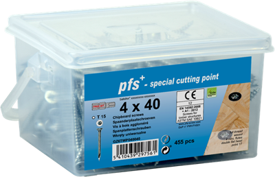 Pgb-Europe pgb-fasteners | spaanplaatschroef pfs tx25 ø 5x60 zn/emmer | 195 st - gz6twp050060 Pgb-Europe pgb-fasteners | spaanplaatschroef pfs tx25 ø 5x60 zn/emmer | 195 st - gz6twp050060