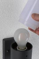 Paulmann Outd 230V Wandl Tubs grau 94649 Staande buitenlamp E27 Grijs - thumbnail