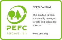 FMD wandkapstok 108,9x1,5x28,1 cm artisan eikenkleurig - thumbnail