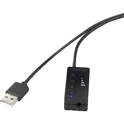 RENKFORCE Adapter voor hoofdtelefoon 3,5 mm jack