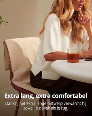 Duux Mellow Long Chair Pad (40 x 110) Elektrische deken Beige Duux Mellow Long Chair Pad (40 x 110) Elektrische deken Beige