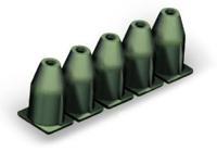 WAGO 769-472 Isolatiestop Donkergrijs 200 stuk(s) - thumbnail