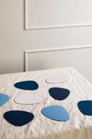 LIND DNA - Glass Mat Curve - Onderzetter 11x13cm Hippo Warm Grey - thumbnail