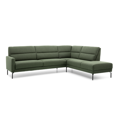 Hoekbank T-500 Donkergroen Stof