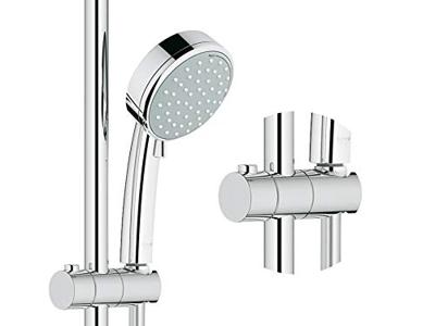 Grohe Tempesta New Cosmopolitan Doucheset Met Thermostaat Chroom - thumbnail