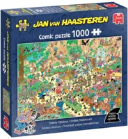 Puzzel Jan Van Haasteren Vrolijke Fladderaars(1000) - thumbnail
