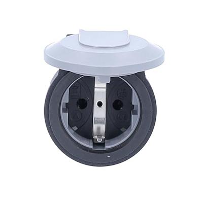 AS Schwabe 62242 Koppeling met randaarde Kunststof 230 V Grijs IP54