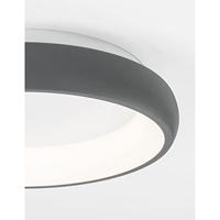 Lyora PlafondlampAlbi grijs Ø 41cm - 8105615 - thumbnail