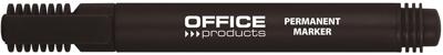 OFFICE products permanent marker 1-3 mm, rond, zwart