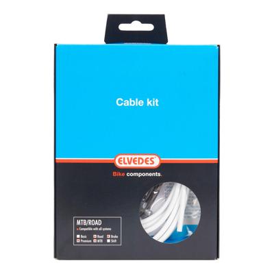 Elvedes Remkabelkit ProL.ATB/Race wit 2017156