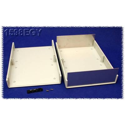 Hammond Electronics 1598EGY Instrumentbehuizing 160 x 160 x 86 ABS Grijs 1 stuk(s)