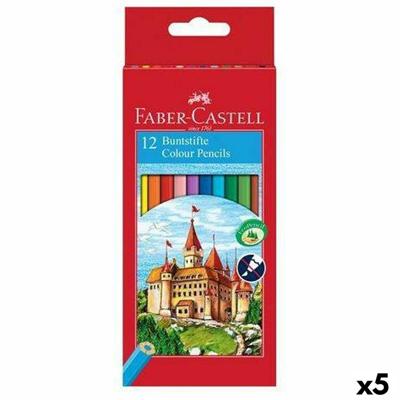 Kleurpotloden Faber-Castell Multicolour (5 Stuks)