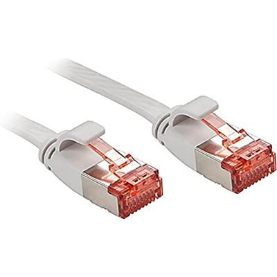 LINDY 47554 RJ45 Netwerkkabel, patchkabel CAT 6 U/FTP 5.00 m Grijs 1 stuk(s)