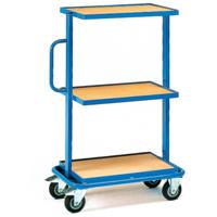 Fetra Hauptartikel 32901 Etagewagen Staal Poedercoating Laadvermogen (max.): 200 kg Stralend blauw (RAL 5007) - thumbnail