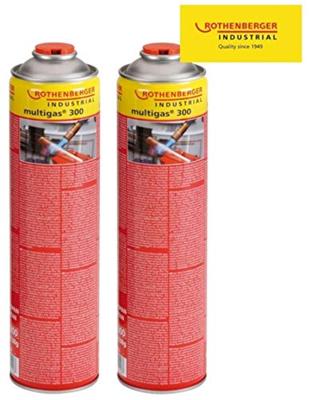 Rothenberger Rothenberger Multigascilinder, Duopack, 600 ml ROT035510D