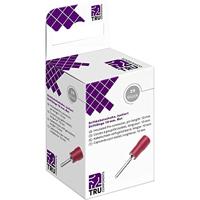 TRU COMPONENTS T2010C359 Stiftkabelschoen 0.5 mm² 1.5 mm² Deels geïsoleerd Rood 25 stuk(s) - thumbnail