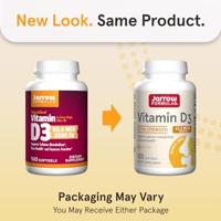 Vitamin D-3 2500IU Jarrow Formulas 100softgels - thumbnail