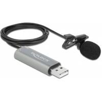 DeLOCK 66638 microfoon Zwart Lavalier-/reversmicrofoon - thumbnail