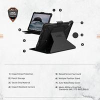 Urban Armor Gear Metropolis Back cover Zwart Tabletcover - thumbnail