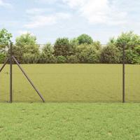 Gelaste draadhek Rood 1.5 x 25 m Staal - thumbnail