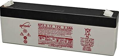EnerSys NP 2.3-12 Genesis Loodaccu 12 V 2.3 Ah Loodvlies (AGM) (b x h x d) 178 x 67 x 35 mm Kabelschoen 4.8 mm Onderhoudsvrij